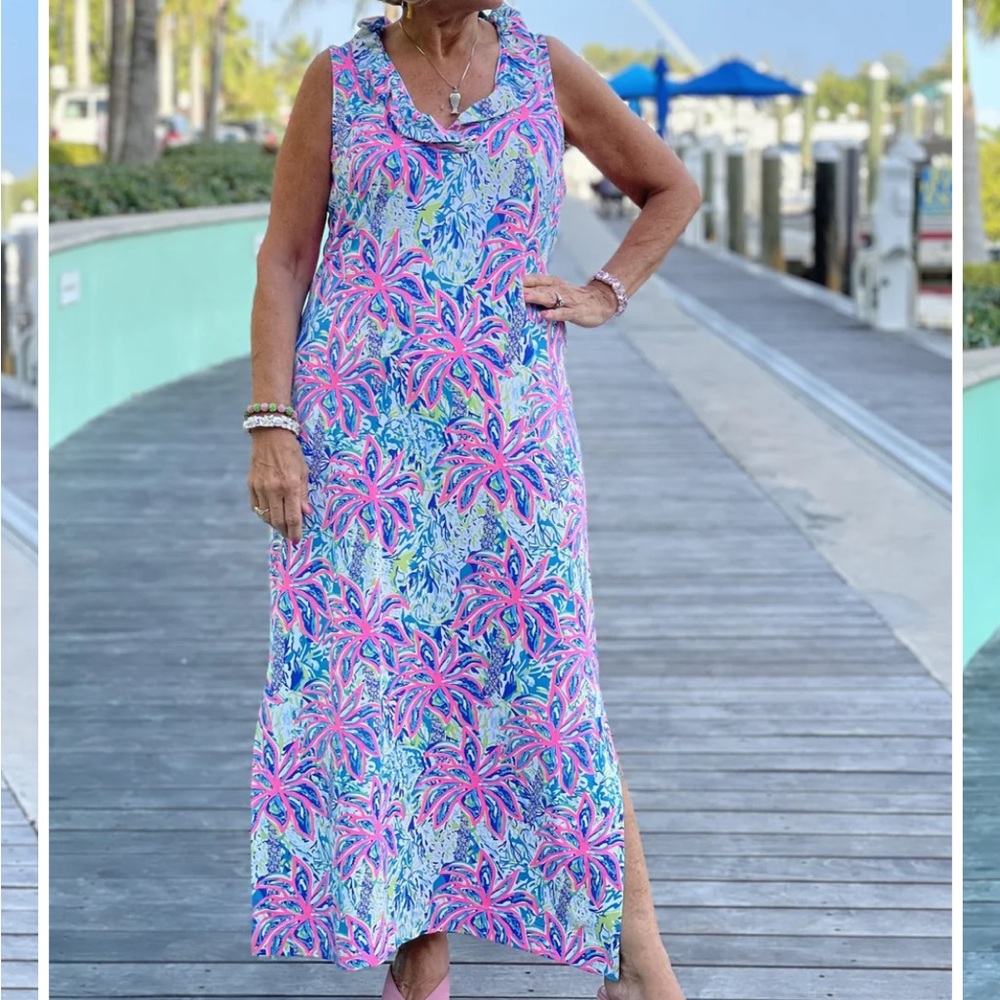 Lulu-B Relaxing Colorful Maxi Dress